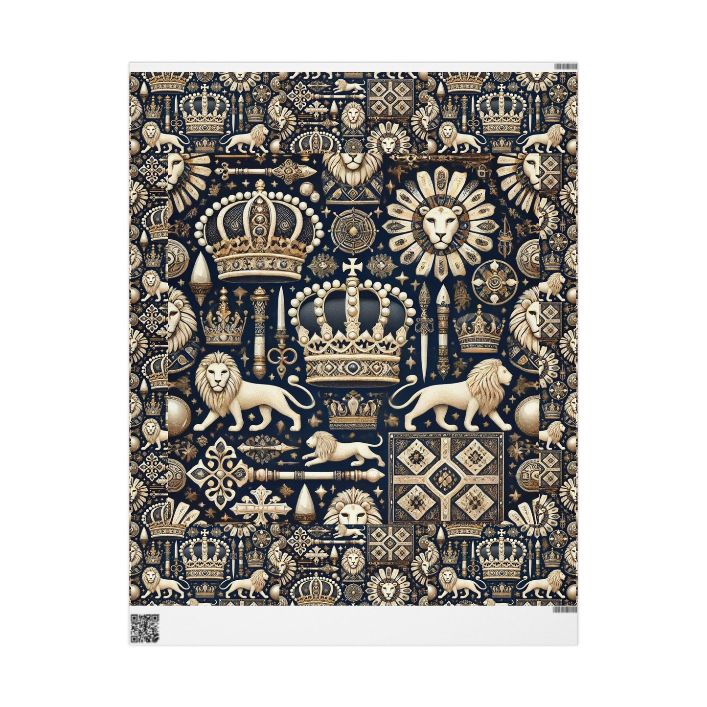 Fit For A King 12 Gift Wrapping Papers