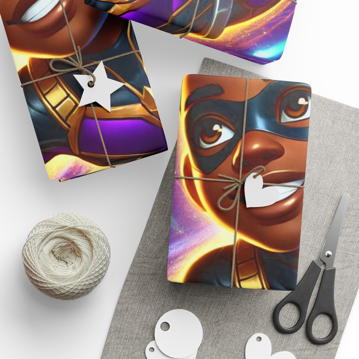 Cosmic Hero 9 Gift Wrapping Papers