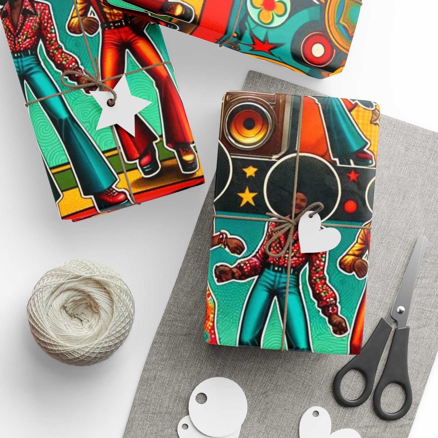 Funk & Soul 8 Gift Wrapping Papers