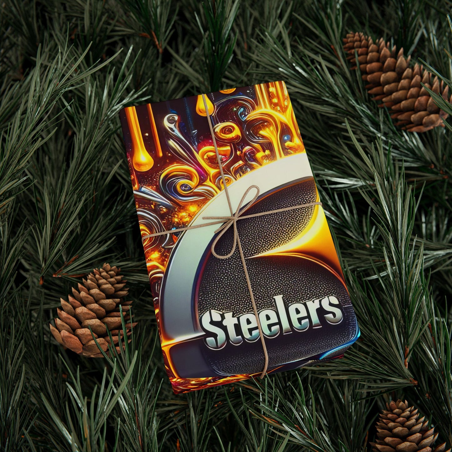 Pittsburg Steelers Themed Gift Wrapping Papers