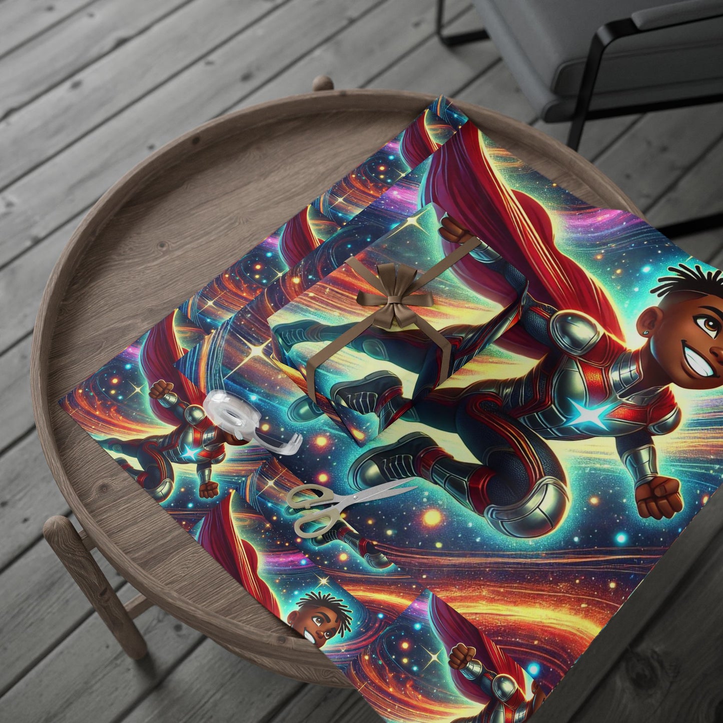 Cosmic Hero 5 Gift Wrapping Papers