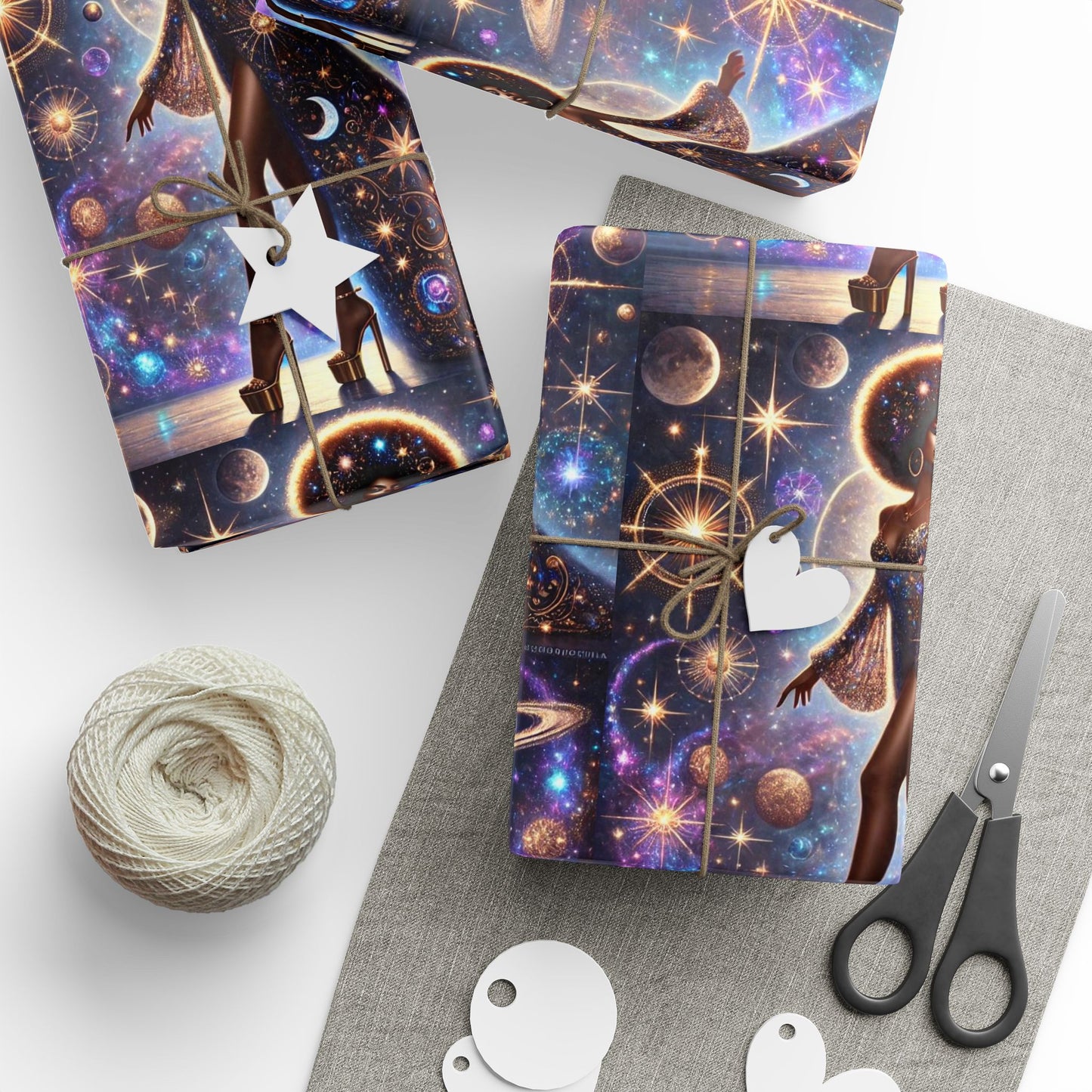 Celestial Goddess 2 Gift Wrapping Papers