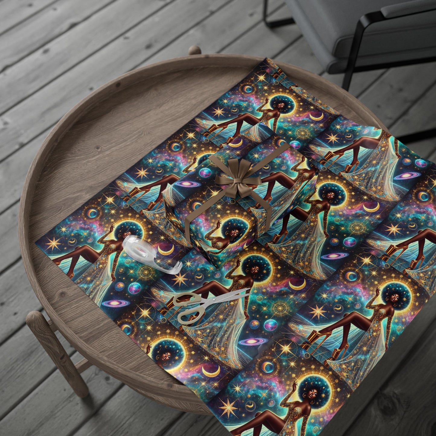 Celestial Goddess 4 Gift Wrapping Papers