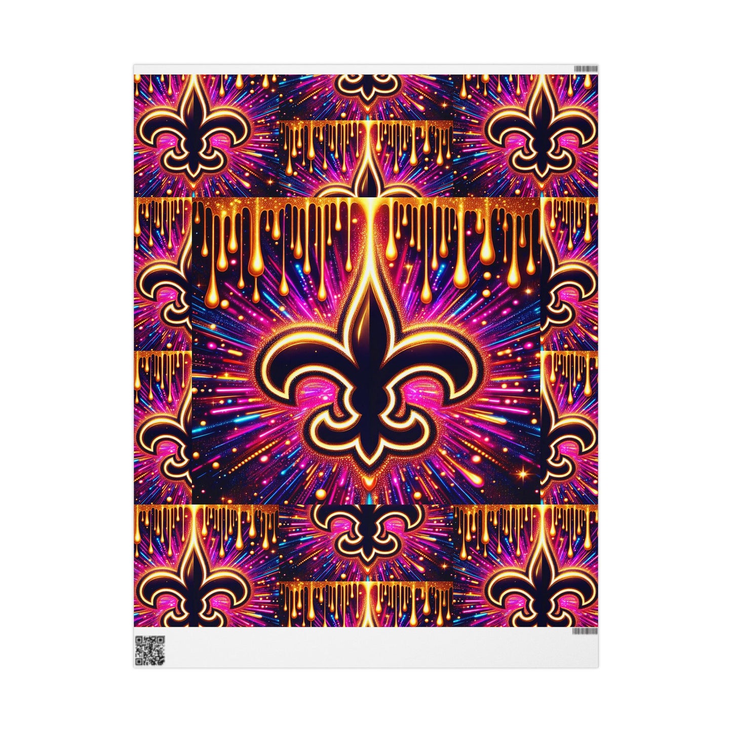 New Orleans Saints Gift Wrapping Papers