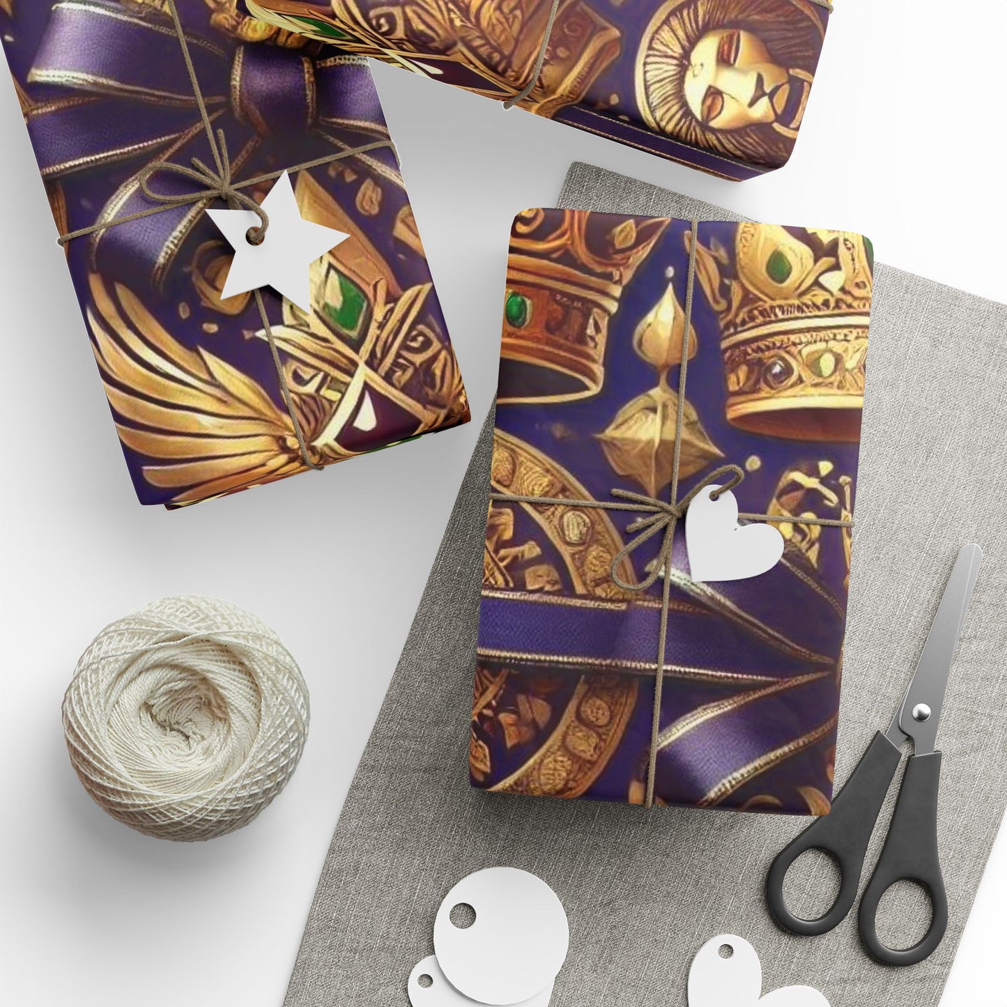 Fit For A King 3 Gift Wrapping Papers