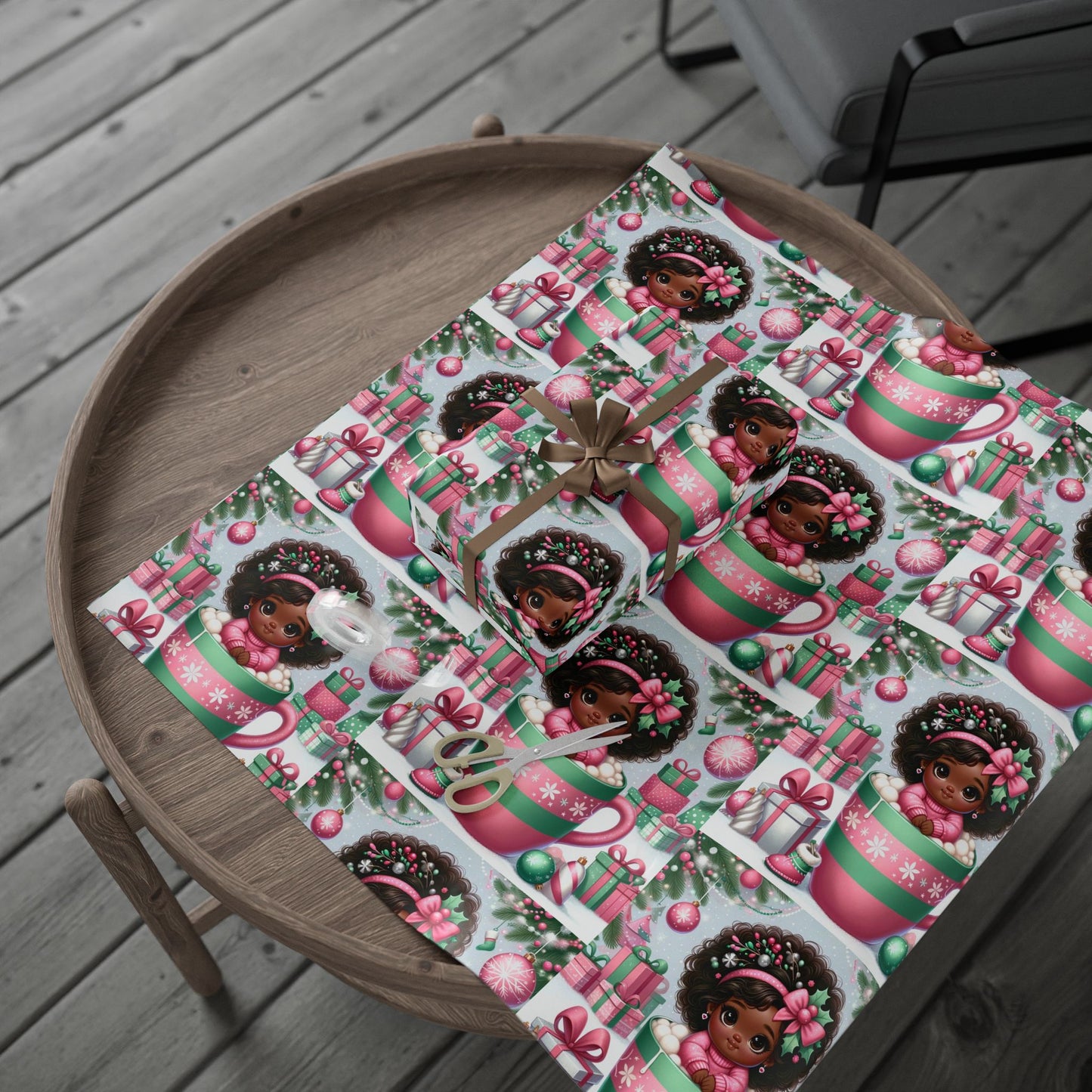 Christmas Cocoa 5 Wrapping Papers