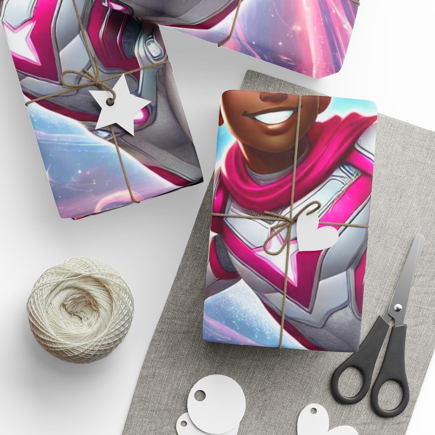 Cosmic Hero 6 Gift Wrapping Papers