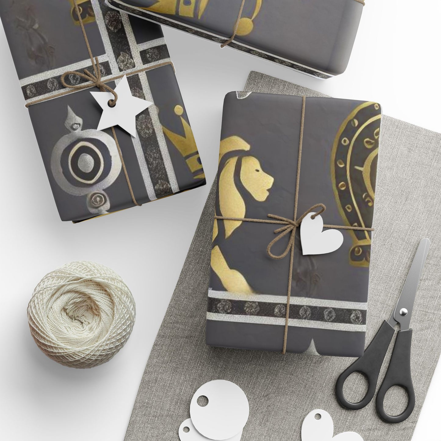 Fit For A King 10 Gift Wrapping Papers