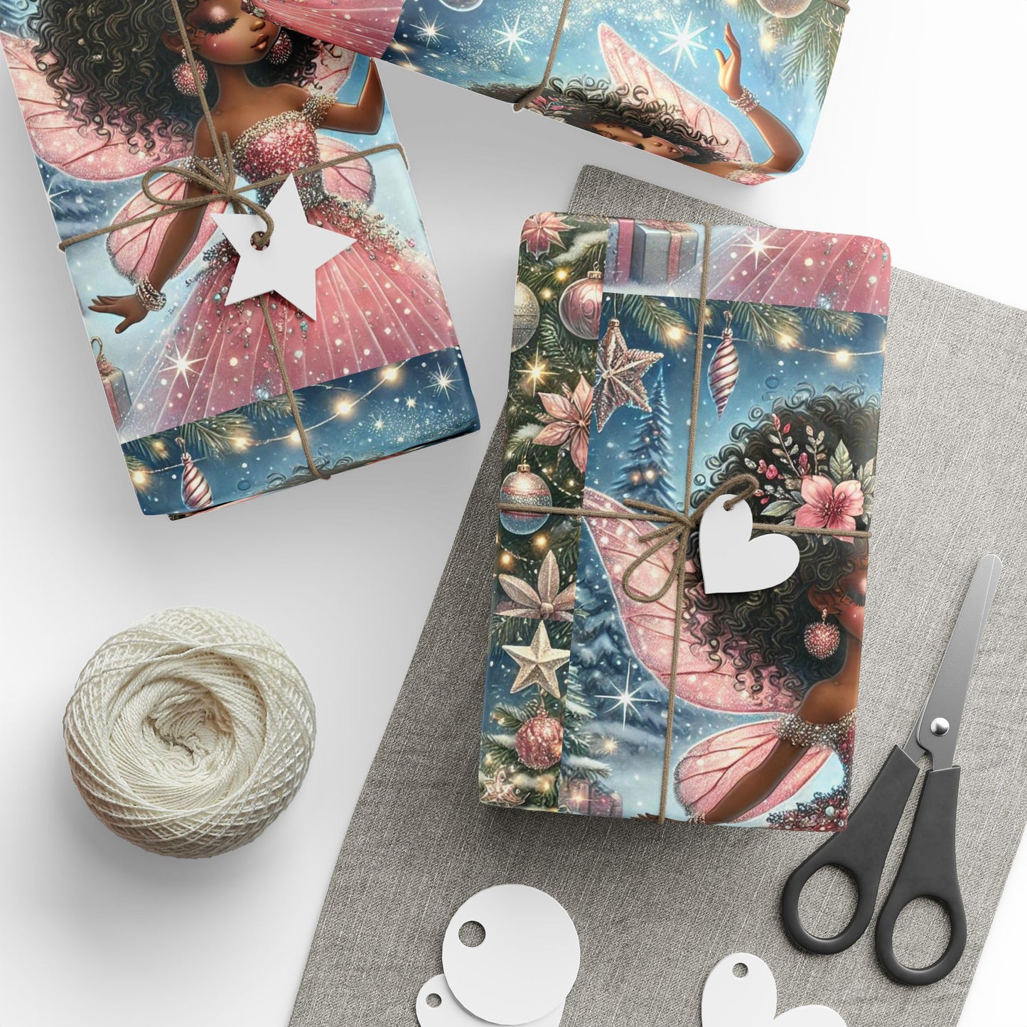 Afro Bell 6 Gift Wrapping Papers