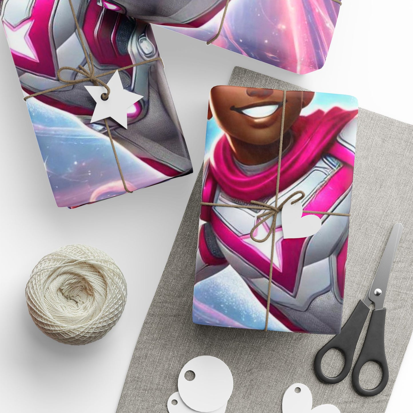 Cosmic Hero 6 Gift Wrapping Papers