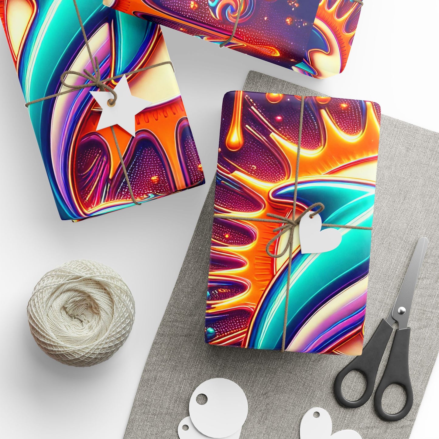 Miami Dolphins Themed Gift Wrapping Papers