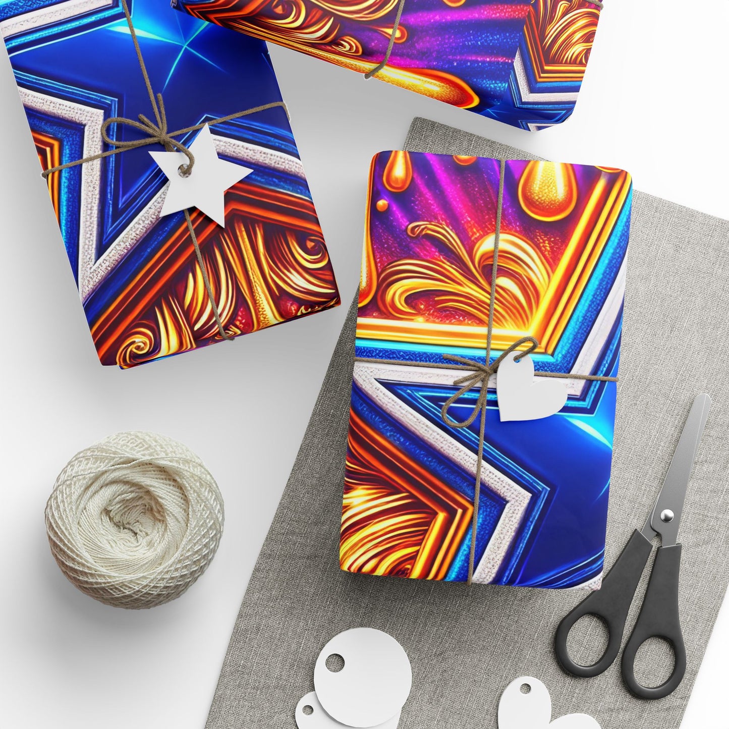 Dallas Cowboys Themed Gift Wrapping Papers