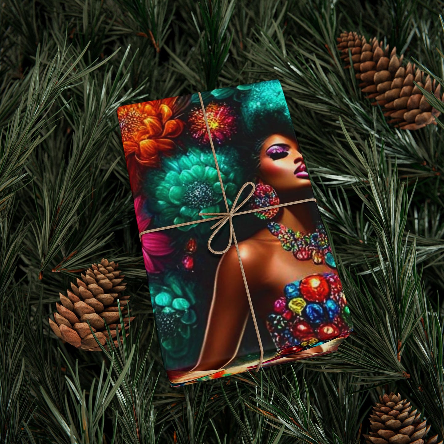 Afro Luxe 10 Gift Wrapping Papers