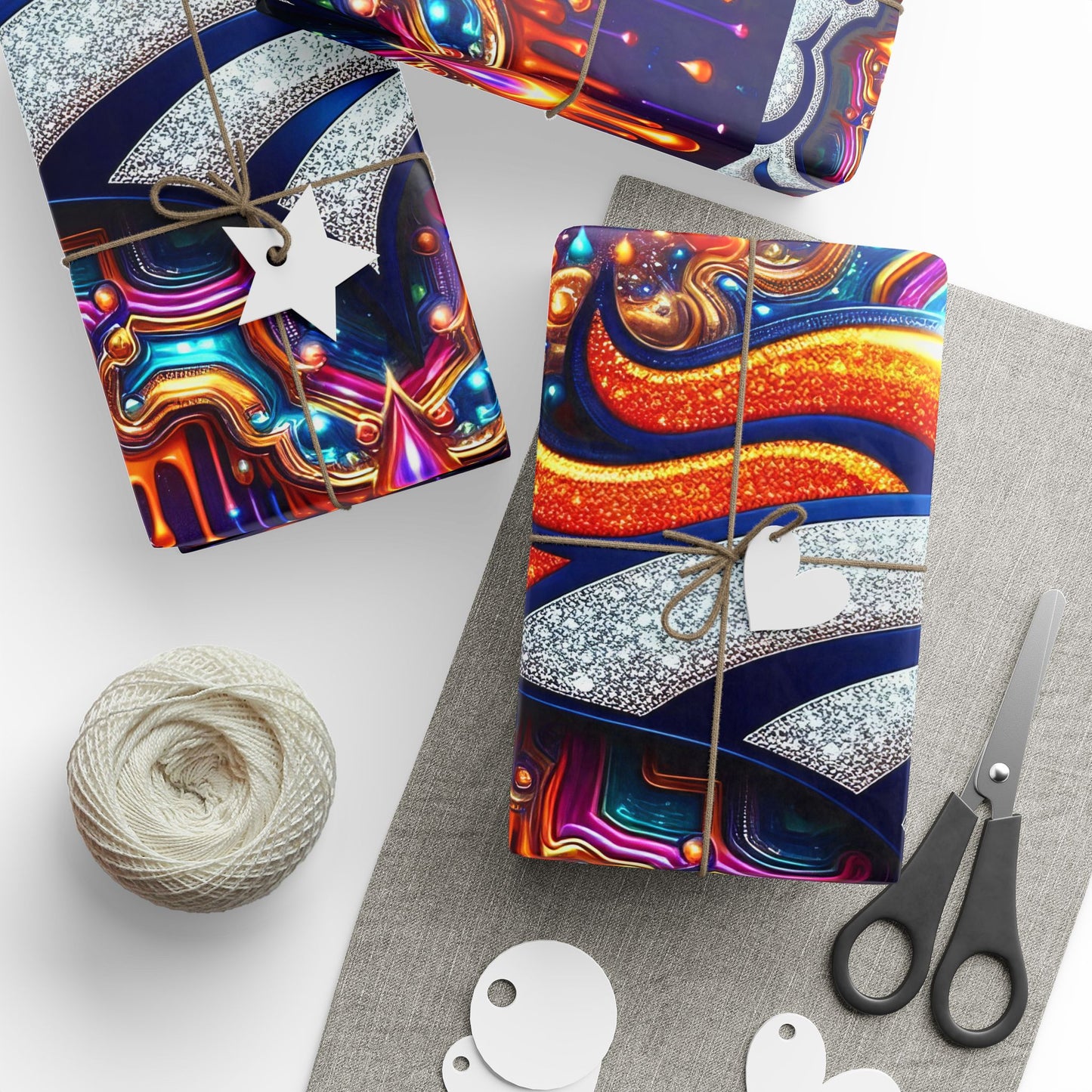 Denver Broncos Themed Gift Wrapping Papers