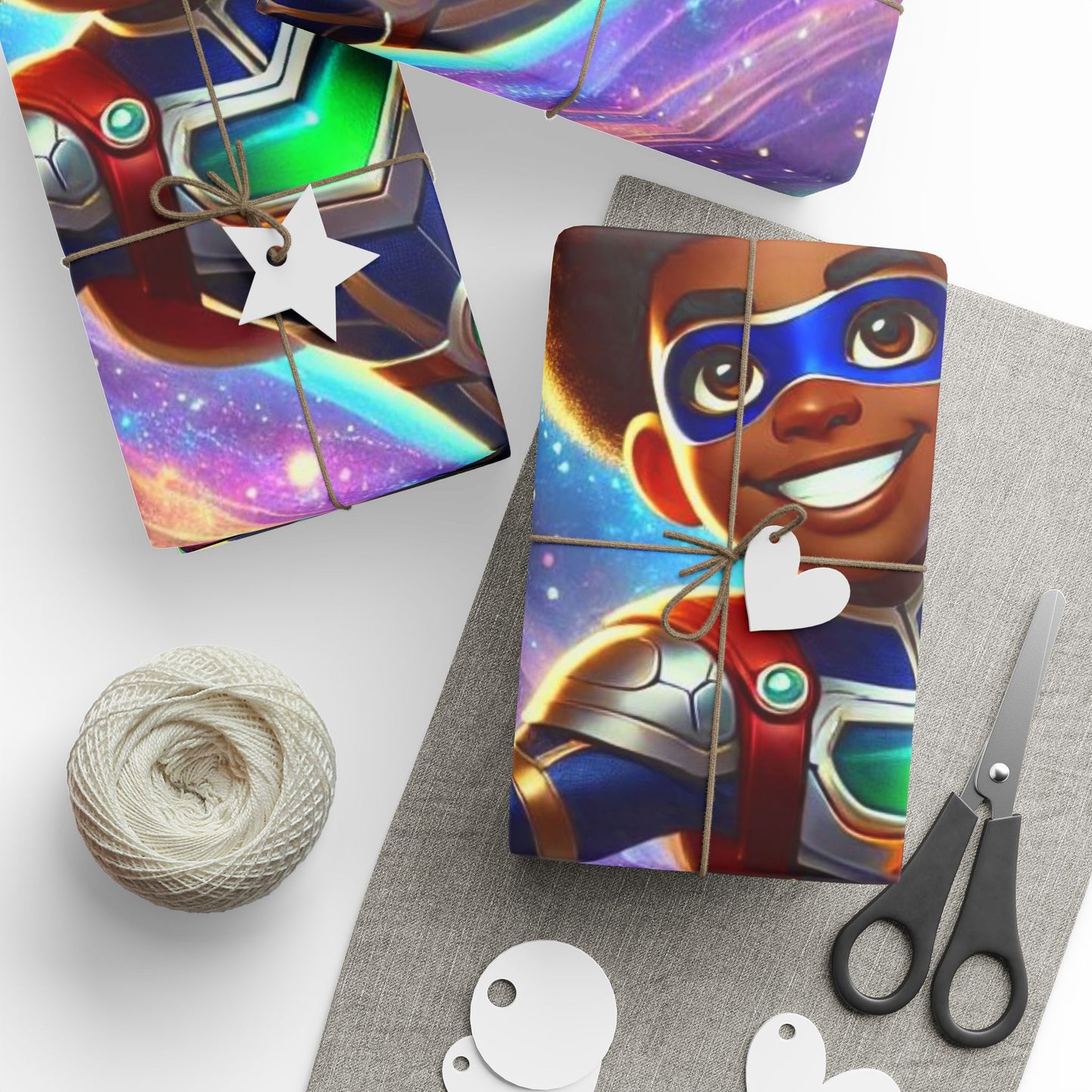 Cosmic Hero 4 Gift Wrapping Papers