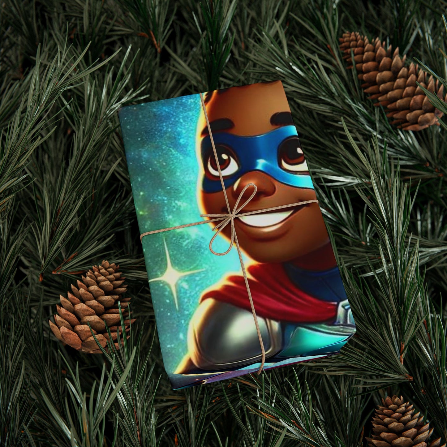 Cosmic Hero 3 Gift Wrapping Papers