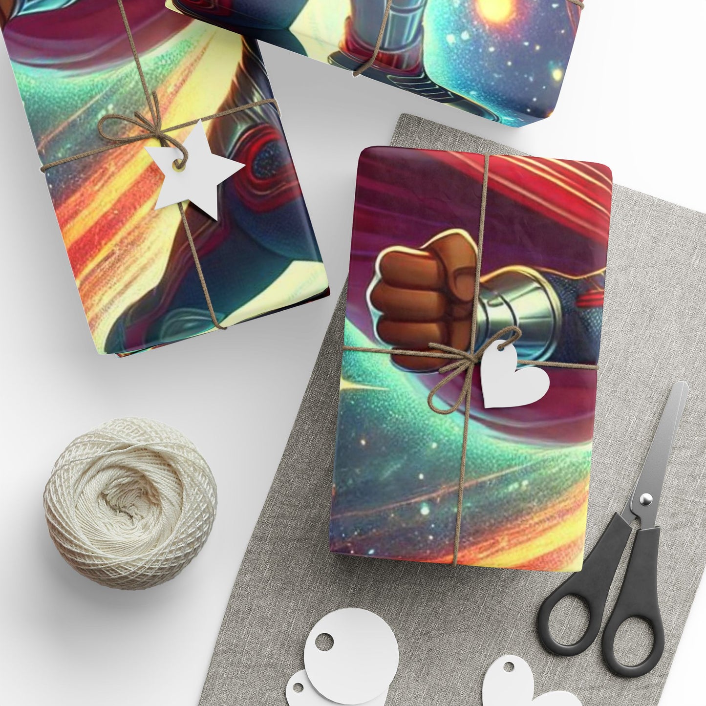 Cosmic Hero 5 Gift Wrapping Papers