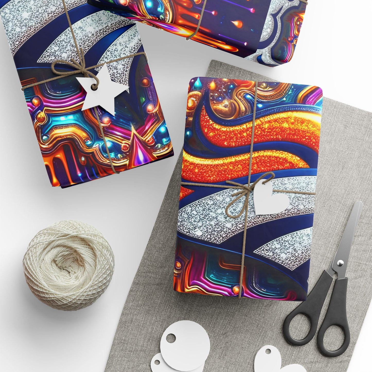 Denver Broncos Themed Gift Wrapping Papers