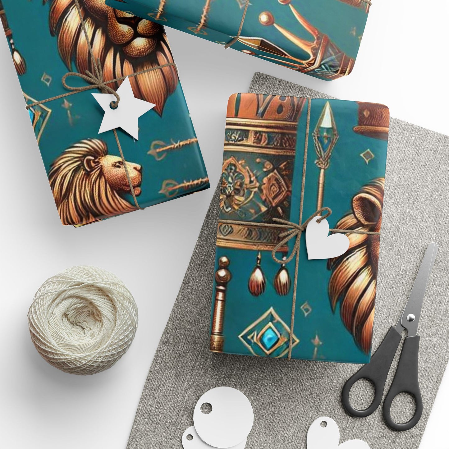 Fit For A King 9 Gift Wrapping Papers