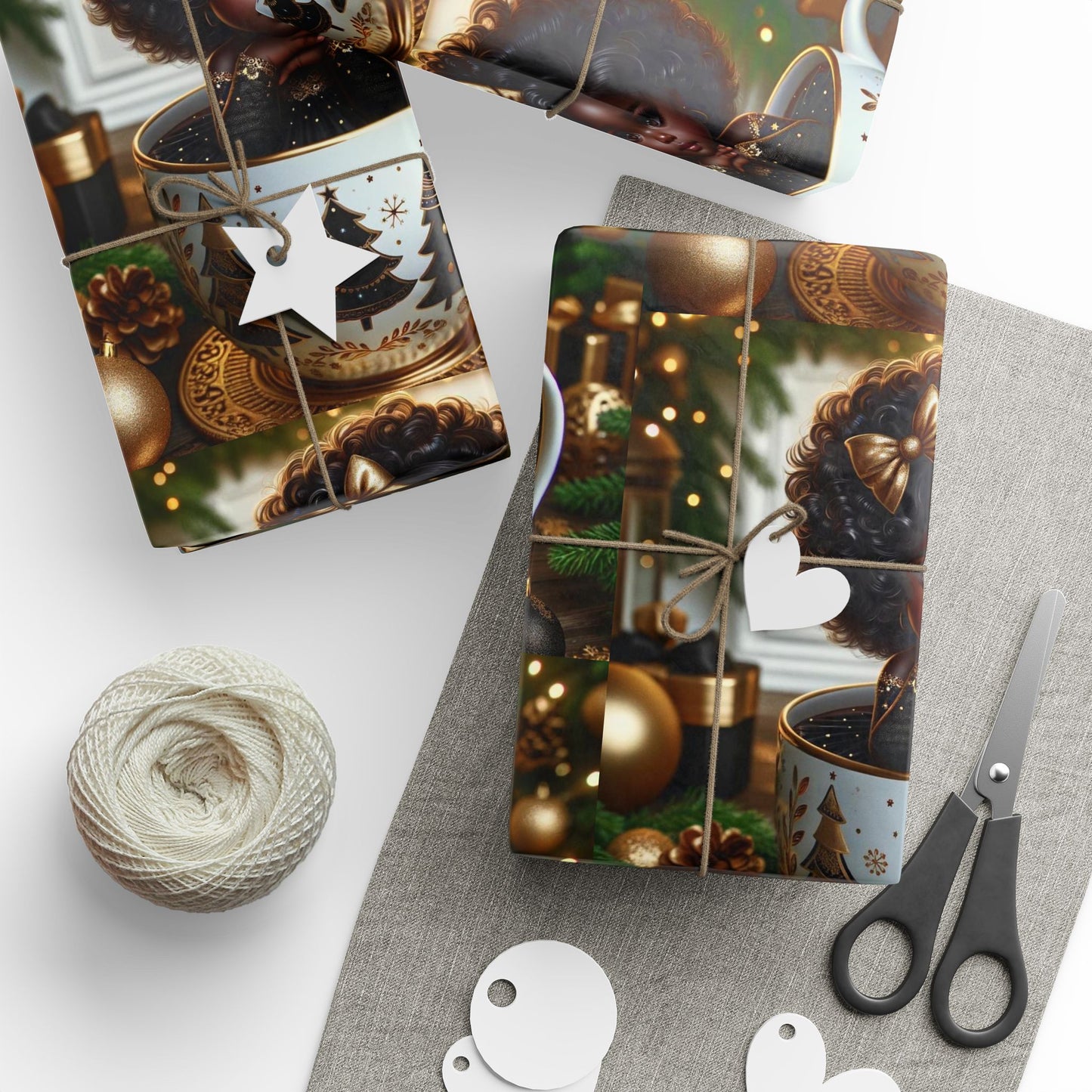 Christmas Cocoa 6 Wrapping Papers