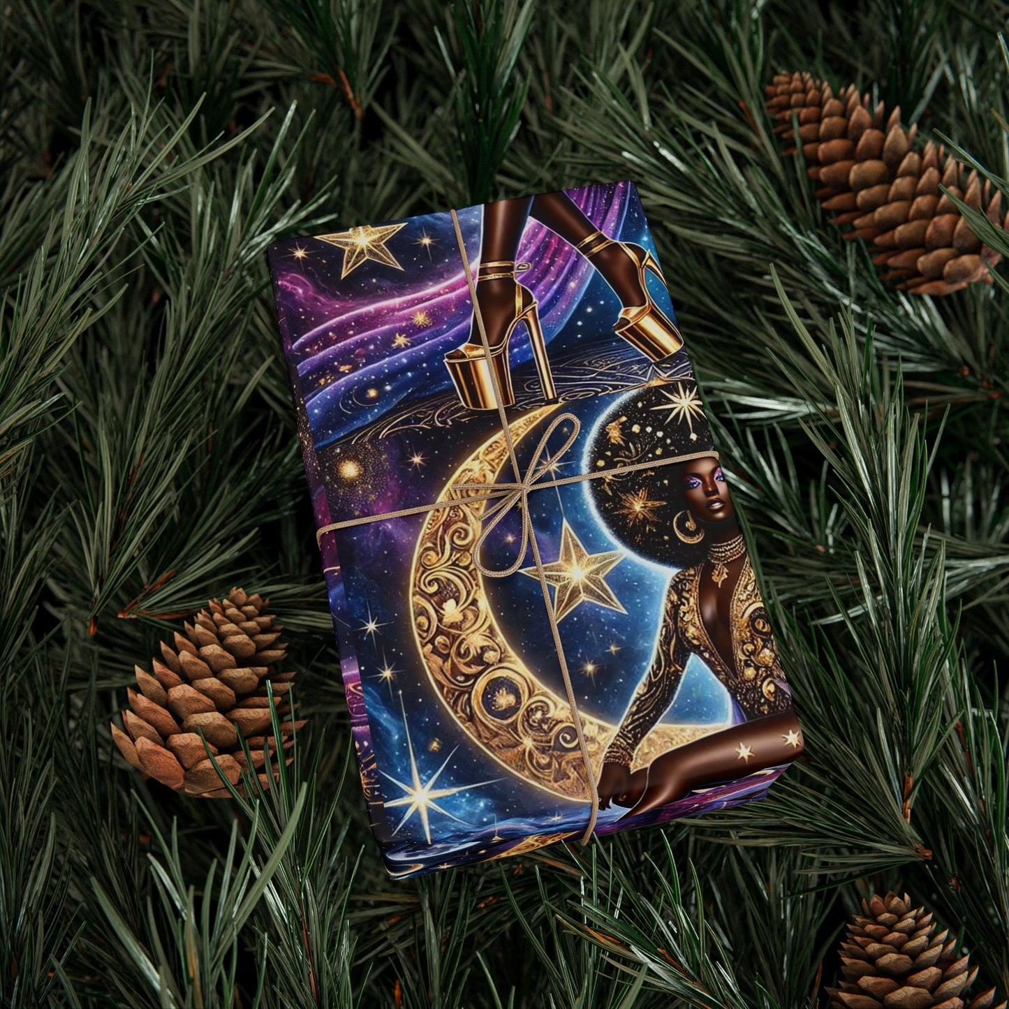 Celestial Goddess 6 Gift Wrapping Papers