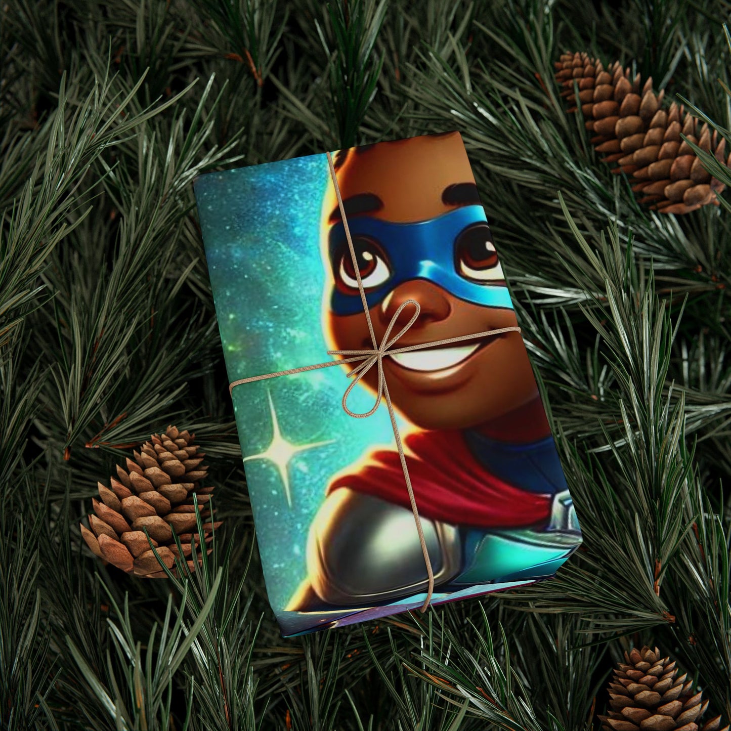 Cosmic Hero 3 Gift Wrapping Papers