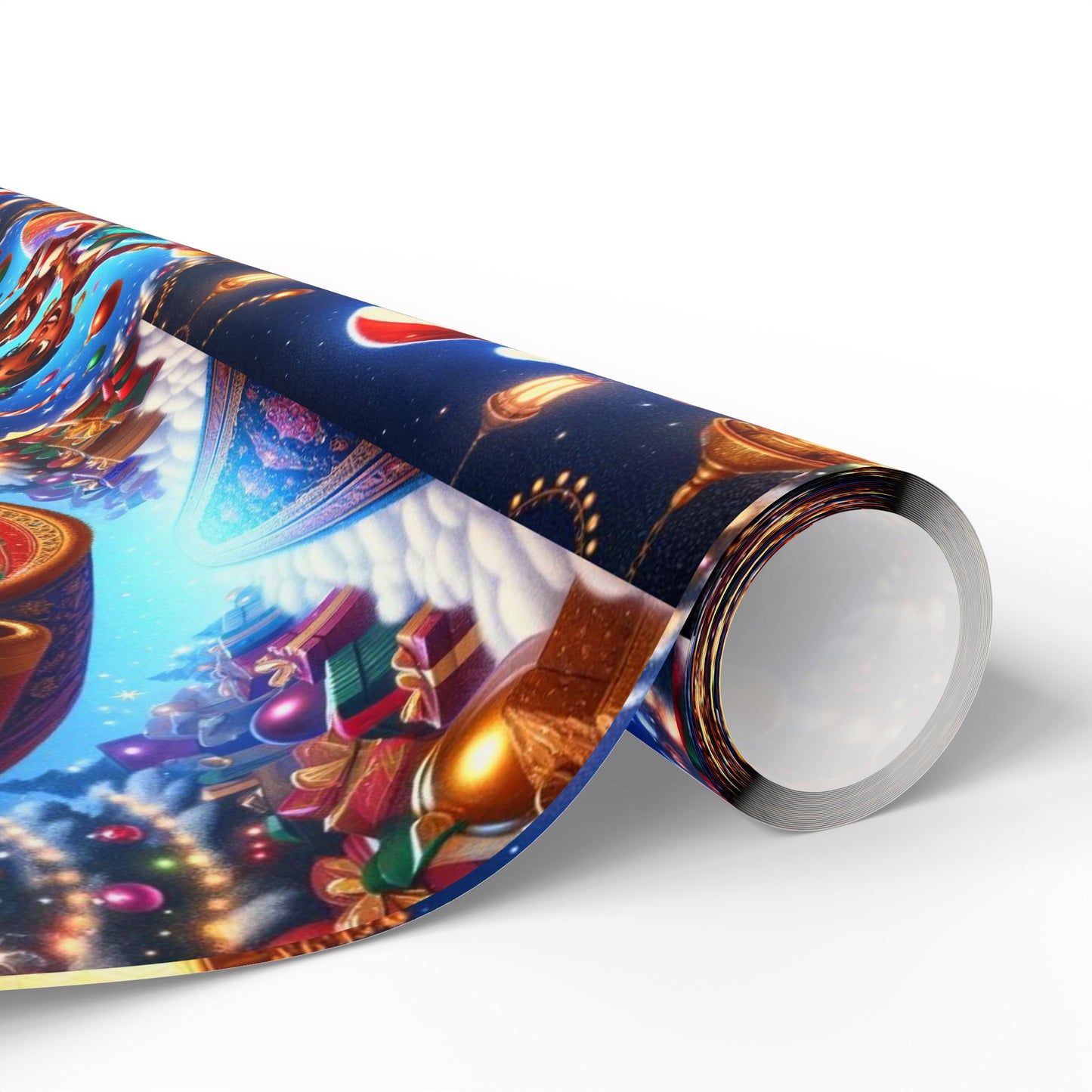 Christmas Carpet Ride Wrapping Papers