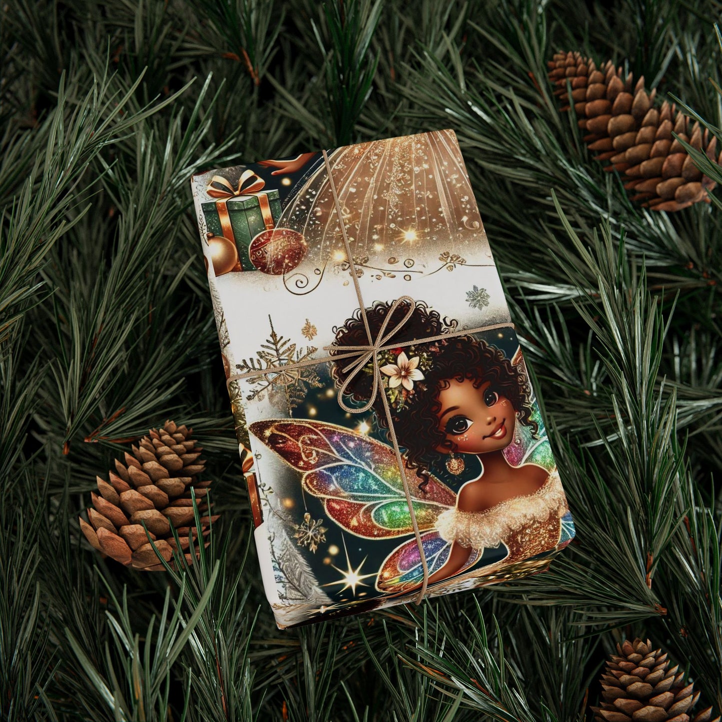 Afro Bell 2 Gift Wrapping Papers