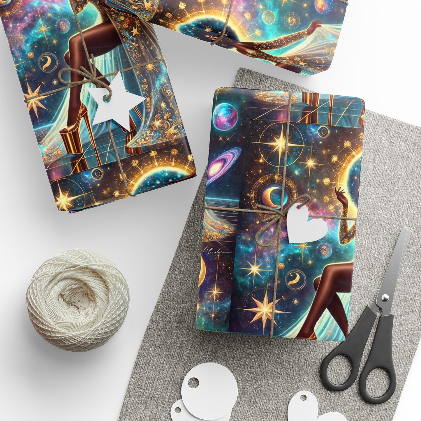 Celestial Goddess 4 Gift Wrapping Papers