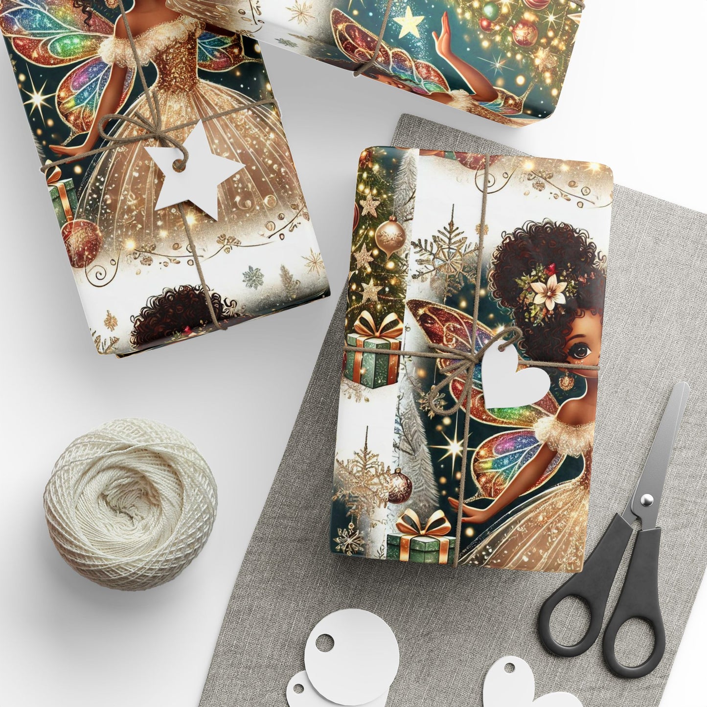 Afro Bell 2 Gift Wrapping Papers