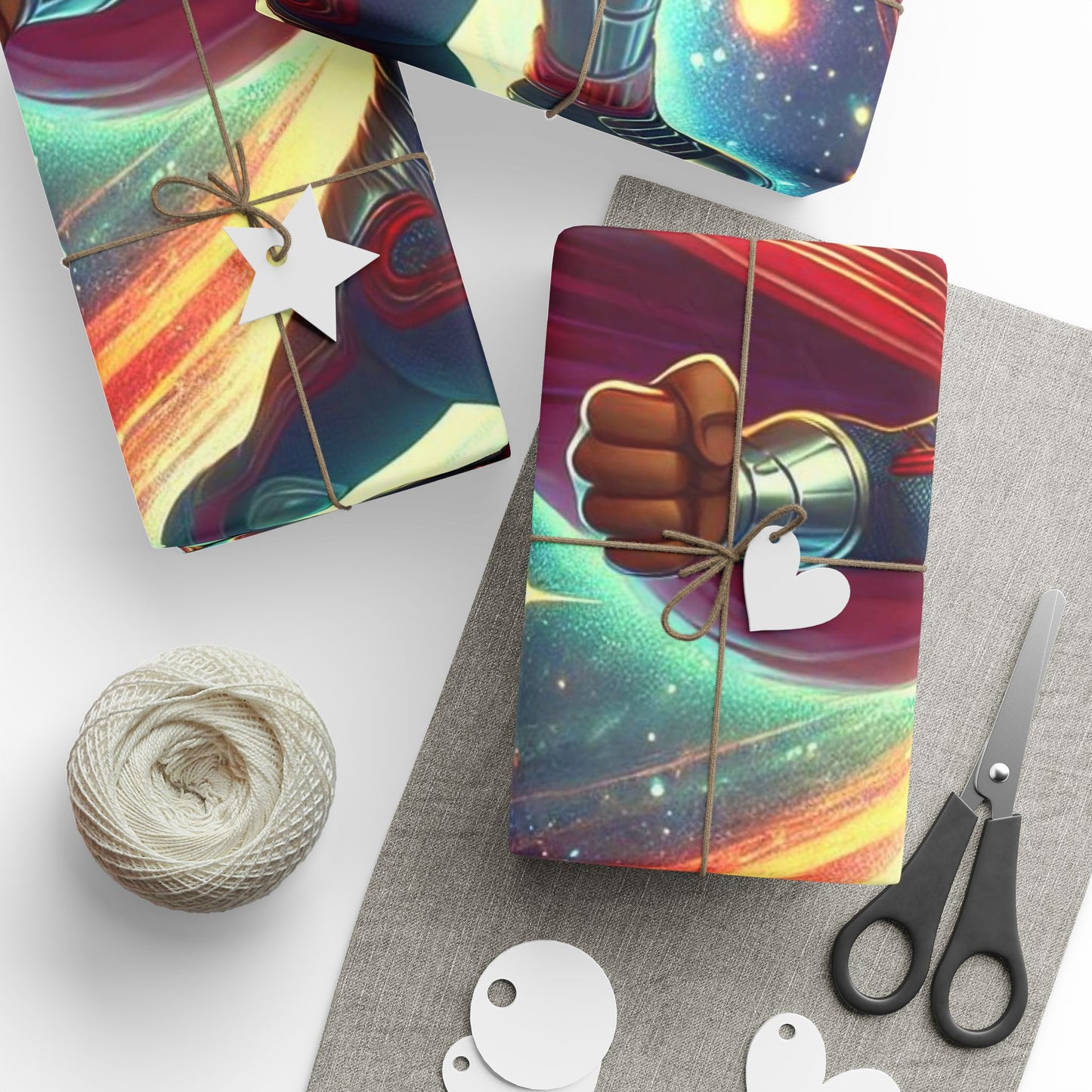 Cosmic Hero 5 Gift Wrapping Papers