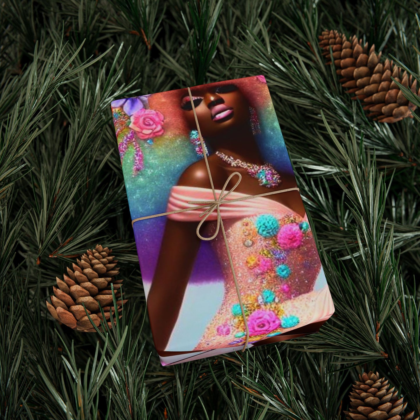 Afro Luxe 9 Gift Wrapping Papers