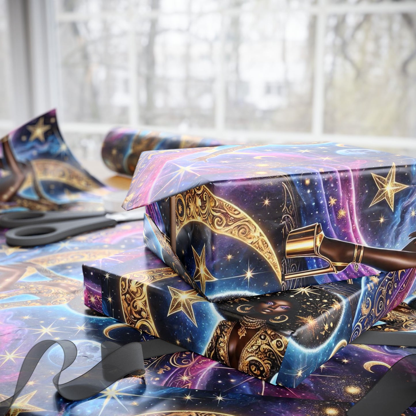 Celestial Goddess 6 Gift Wrapping Papers