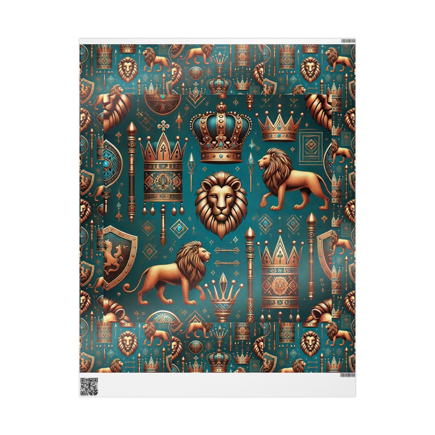 Fit For A King 9 Gift Wrapping Papers