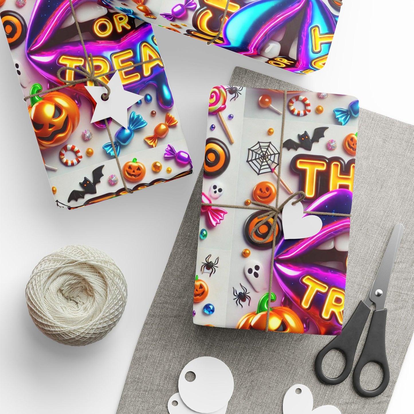 Thick or Treat 8 Gift Wrapping Papers