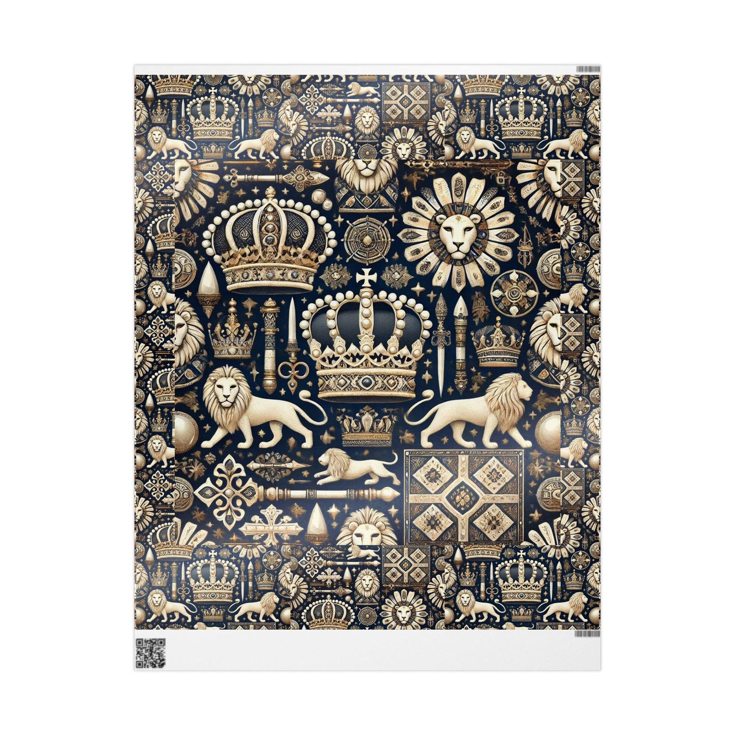 Fit For A King 12 Gift Wrapping Papers