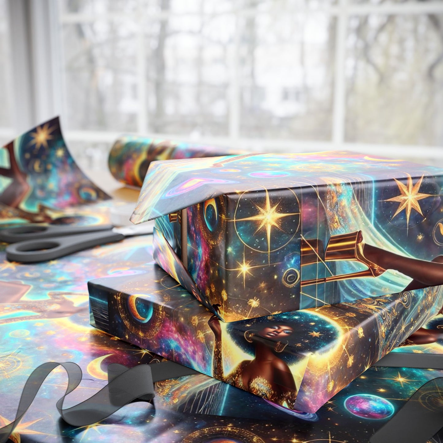 Celestial Goddess 4 Gift Wrapping Papers