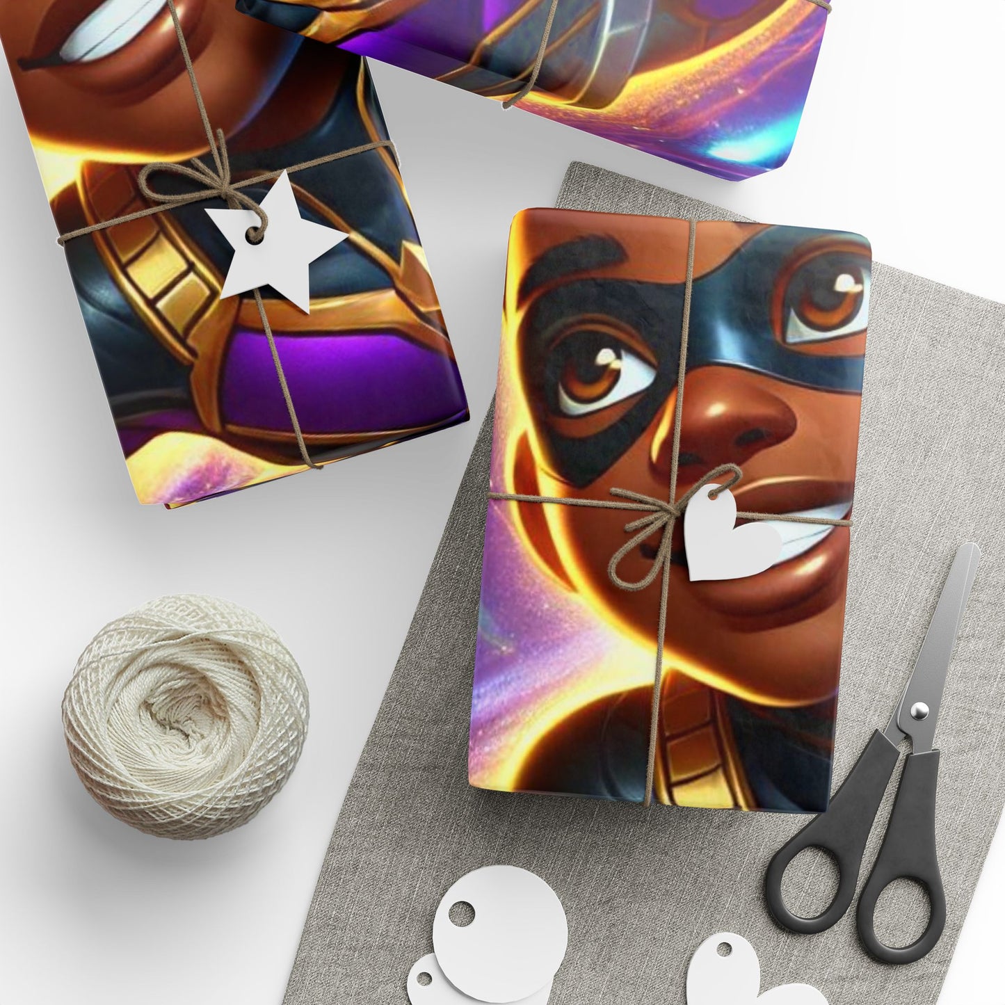 Cosmic Hero 9 Gift Wrapping Papers