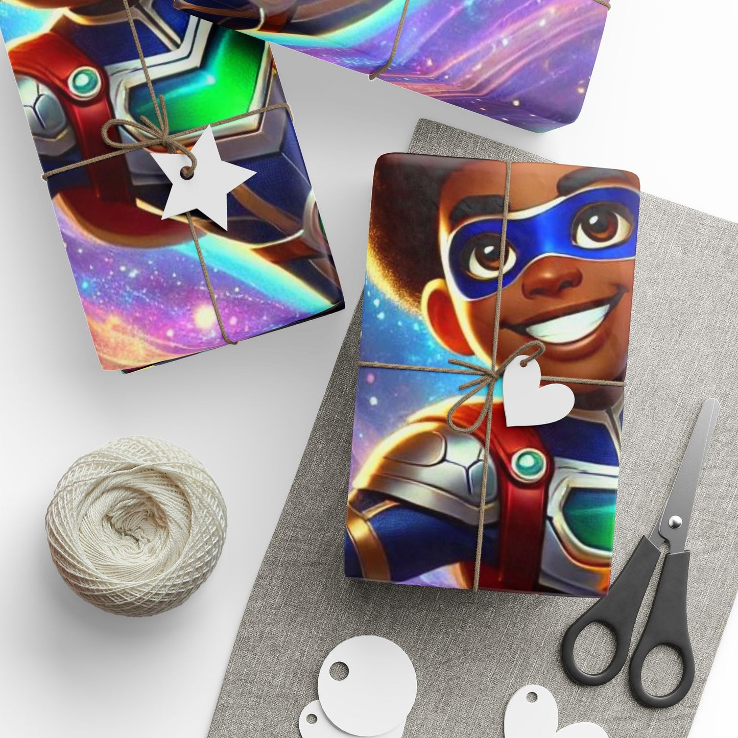 Cosmic Hero 4 Gift Wrapping Papers