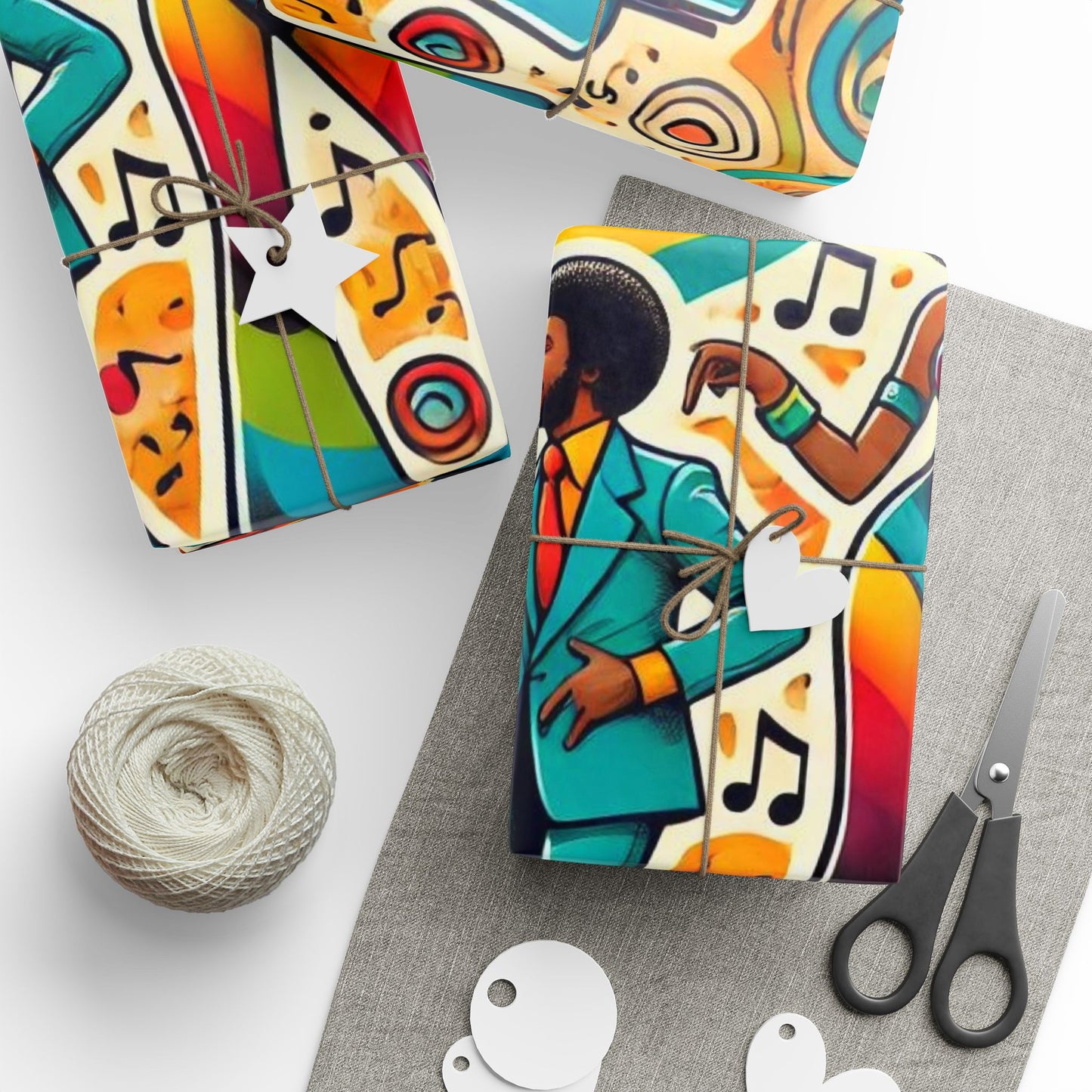 Funk & Soul 10 Gift Wrapping Papers