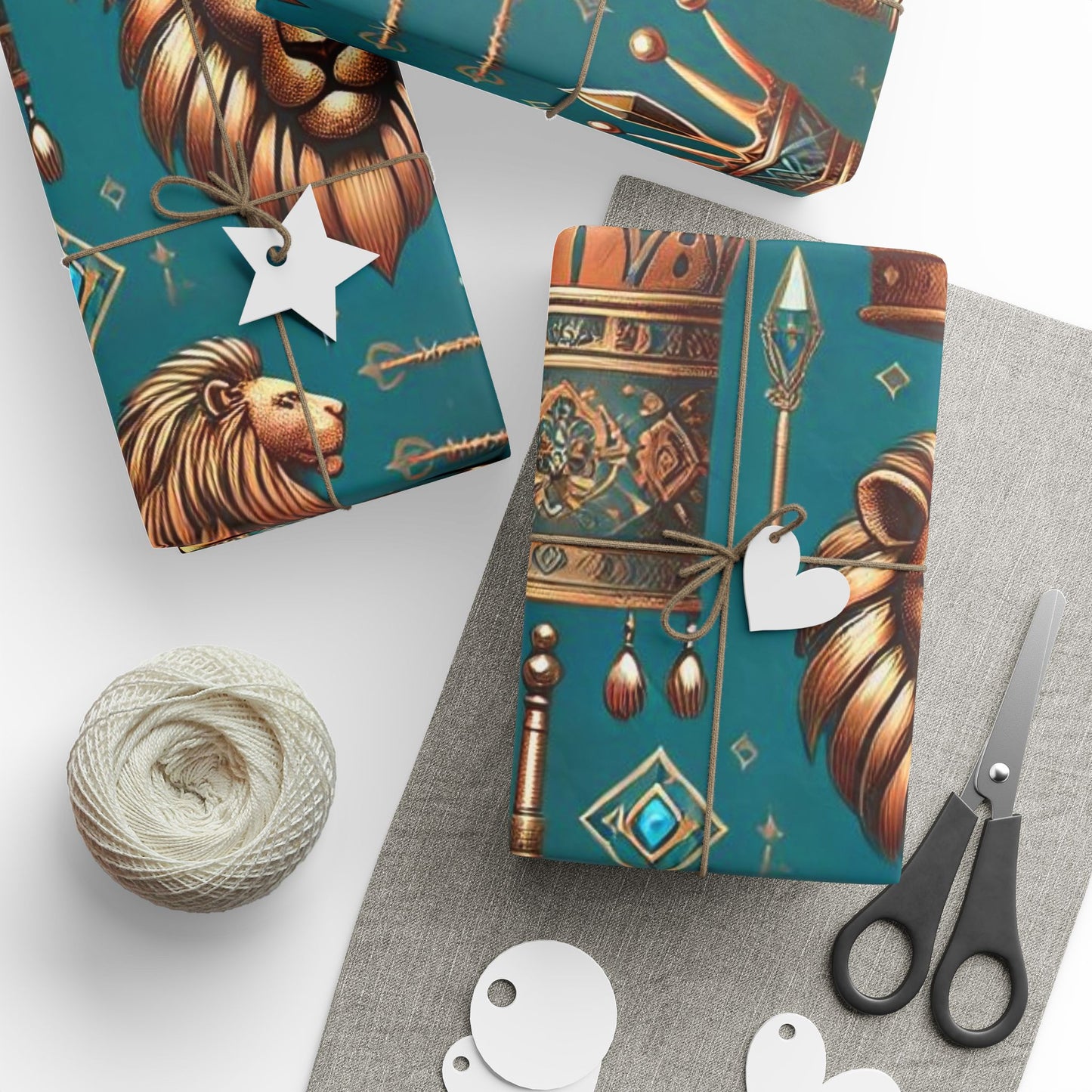 Fit For A King 9 Gift Wrapping Papers